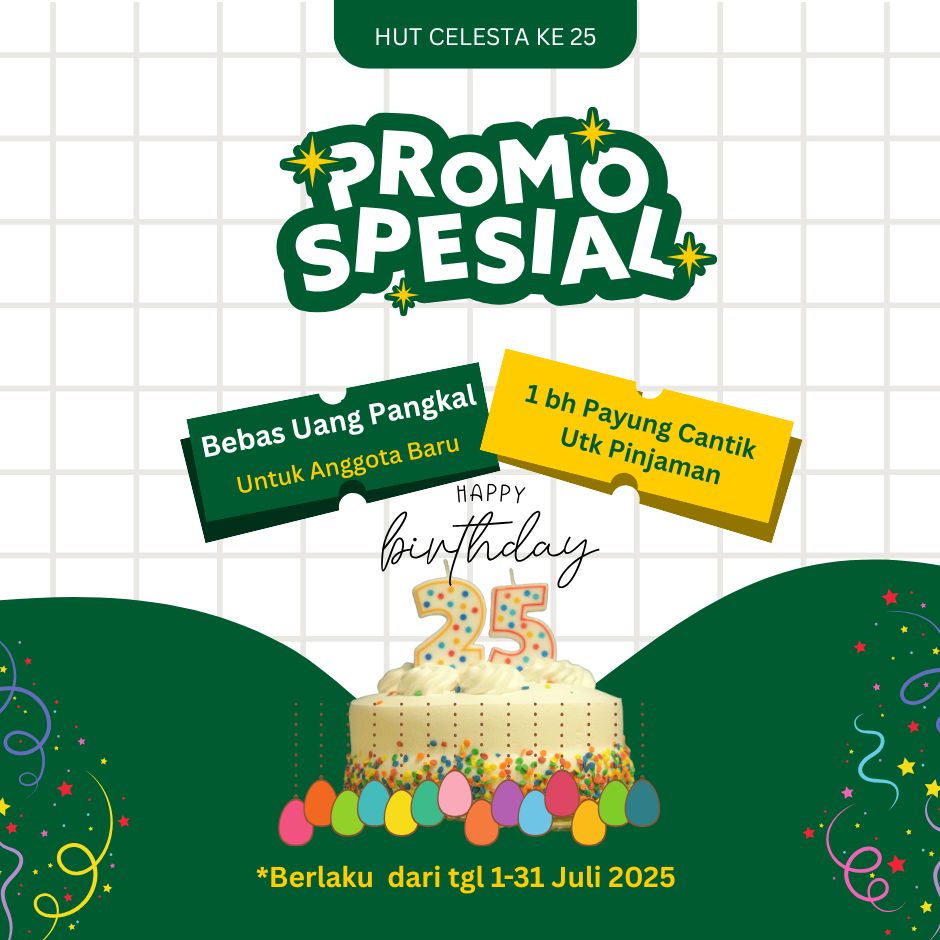 Promosi HUT Celesta ke 25 Tahun