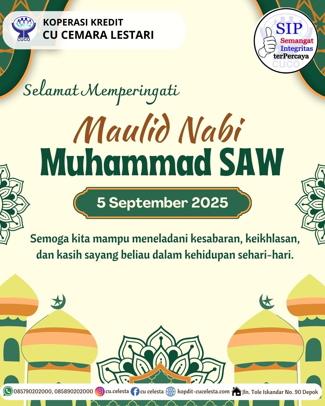 Maulid Nabi Muhammad SAW